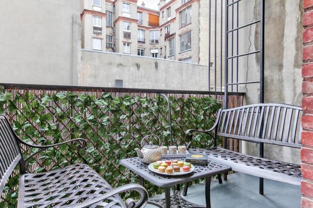 Charming 1Br Apartment With Terrace Le Marais Paris Center Esterno foto