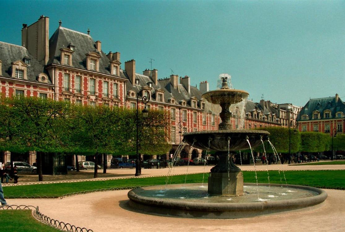 Charming 1Br Apartment With Terrace Le Marais Paris Center Esterno foto